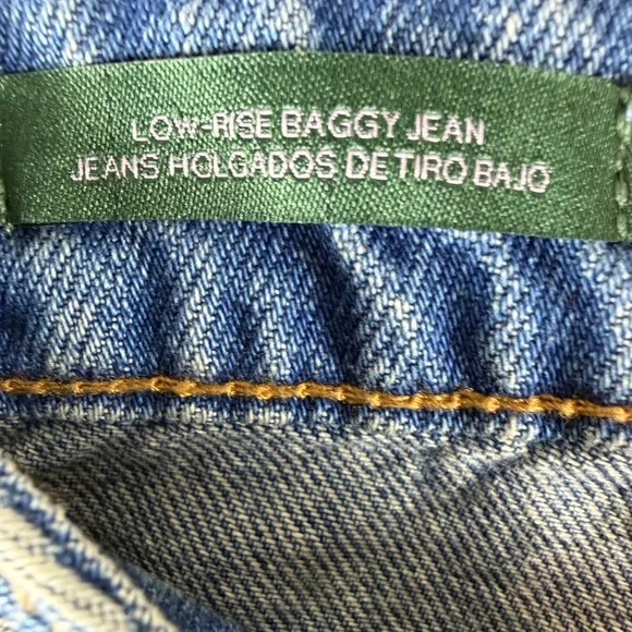 Wild Fable™ Women's Low-Rise Baggy Jeans - Medium Wash 8S - Picture 6 of 11